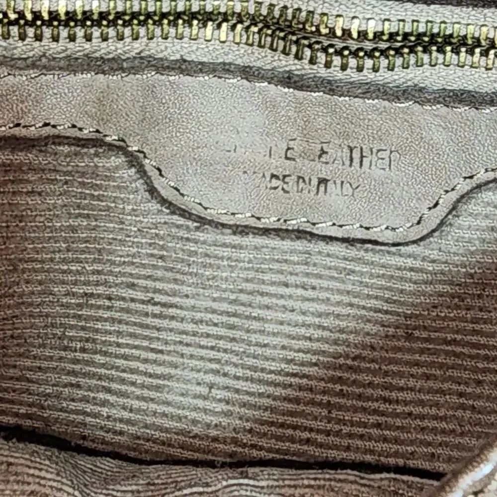 GENUINE LEATHER MADE IN ITALY WOVEN CROSSBODY BAG